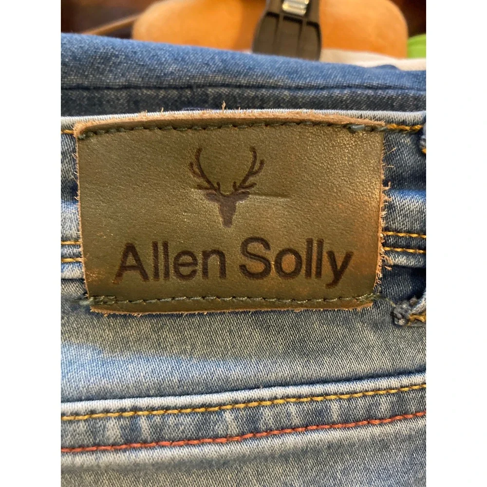 Allen Solly girls Skinny Jeans Medium Wash‎ Blue Denim Size 11-12Y XL